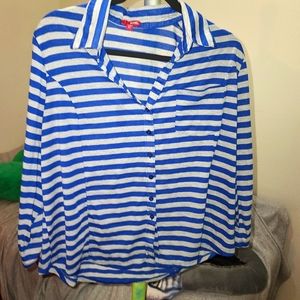 Long sleeve plus size top